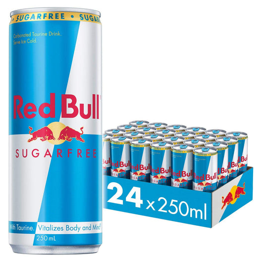 Red Bull Sugar Free Energy Drink 250ml (24 Pack)