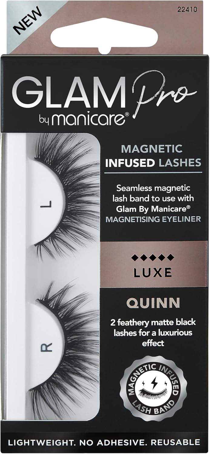 Glam by Manicare Pro Magnetic Infused Lashes – Quinn