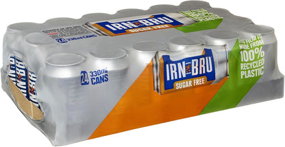 IRN-BRU Sugar-Free Diet 24-Pack 330ml Cans