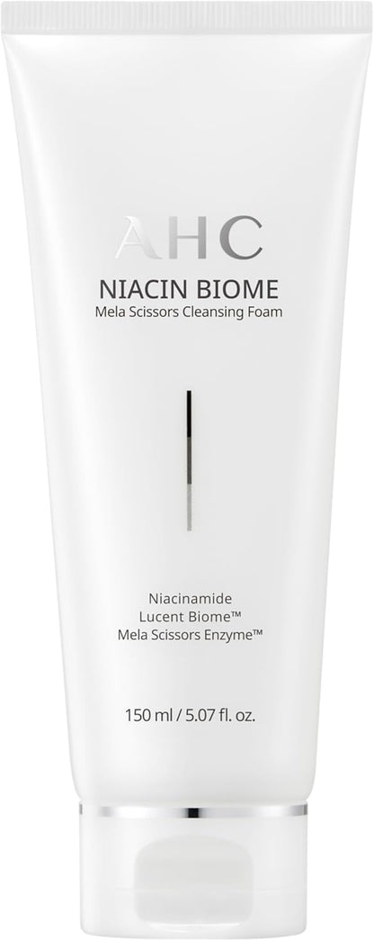 AHC Niacin Biome Mela Scissors Cleansing Foam 150mL