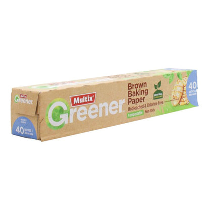 Multix Greener Brown Baking Paper 40m x 30cm image 3
