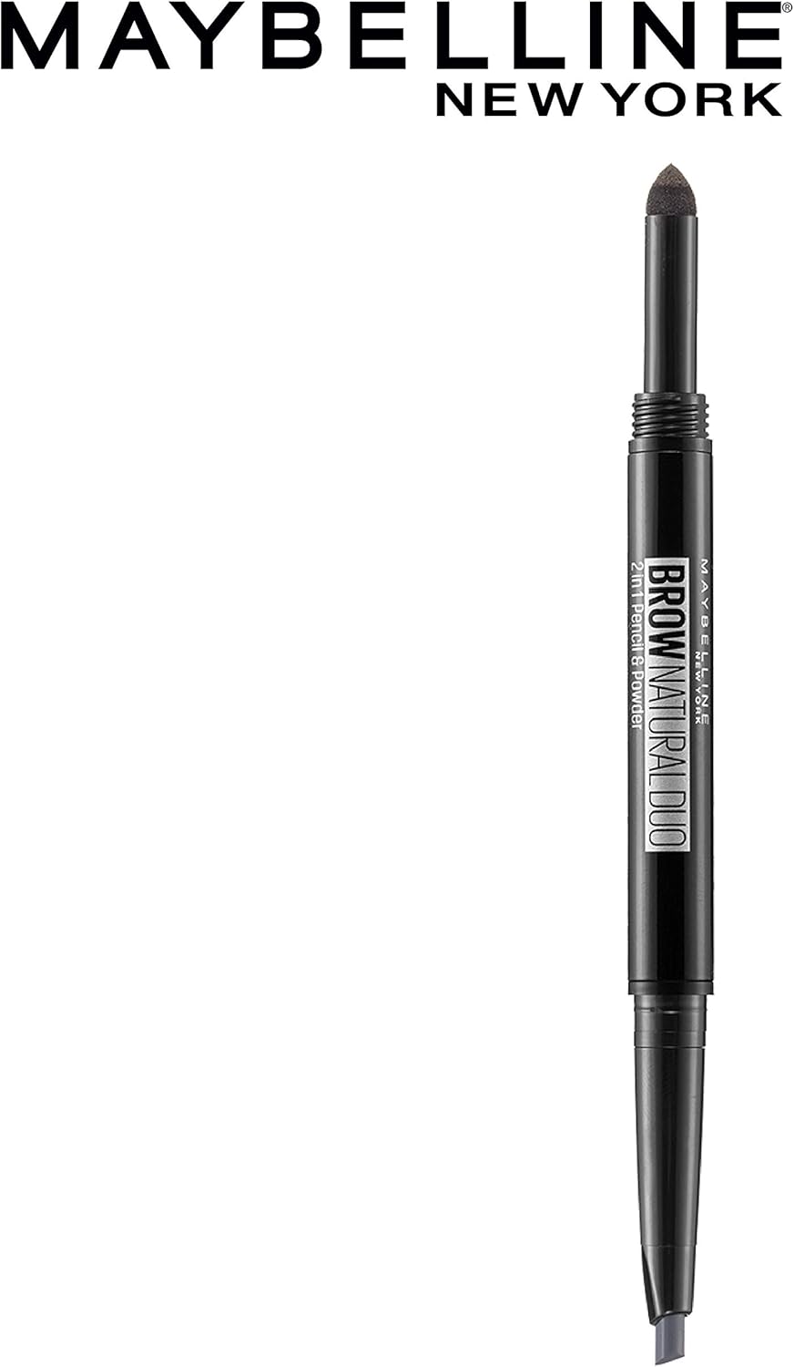 Maybelline Brow Natural Duo 2-in-1 Pencil and Powder, Grey Brown image 4