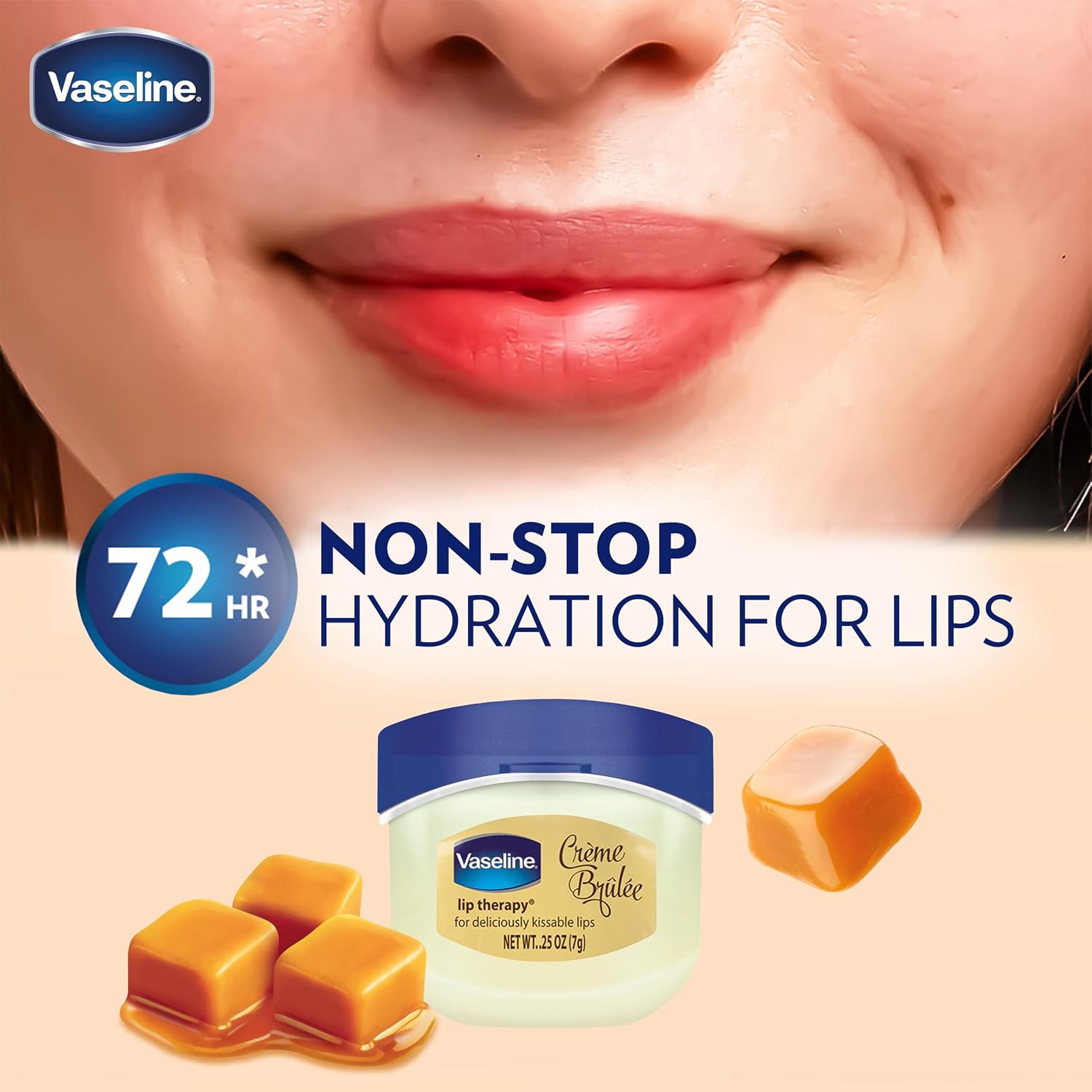 Vaseline Lip Therapy Crème Brûlée Lip Balm 7g image 3