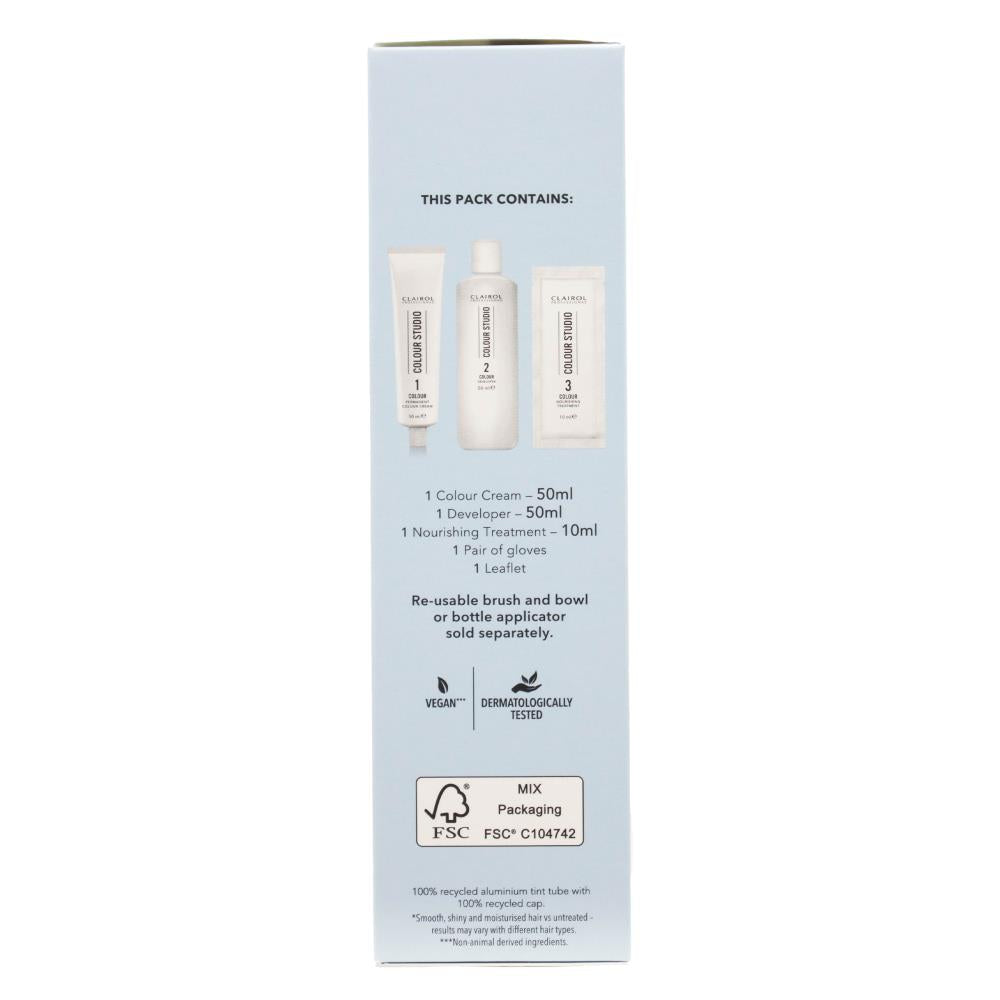CLAIROL PROFESSIONAL PERMANENT COLOUR CREAM COLOUR STUDIO 8/1 COOL CHAI image 3