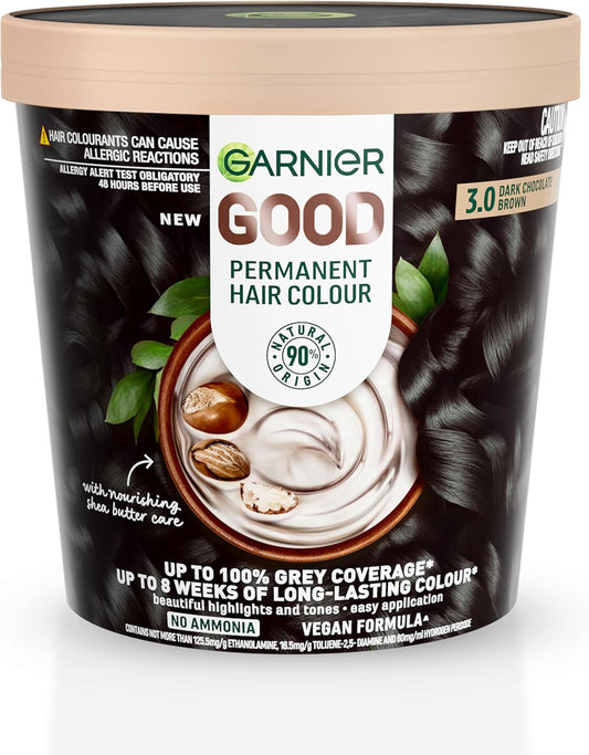 Garnier GOOD Permanent Hair Colour 3.0 Dark Chocolate Brown