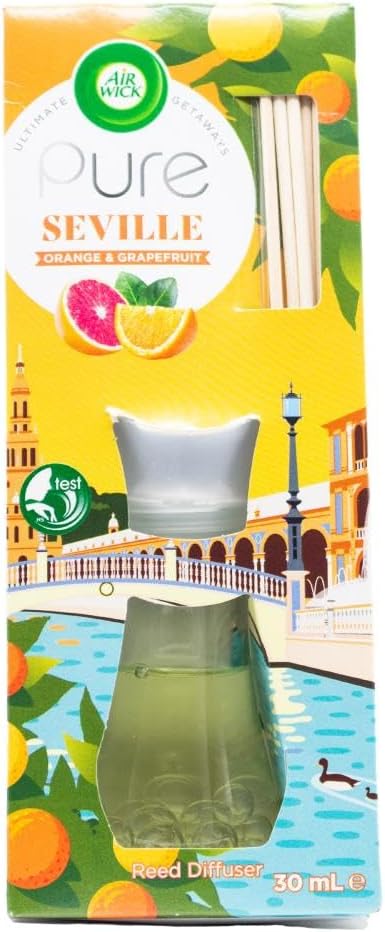 Air Wick Reed Diffuser – Seville Orange & Grapefruit, 30mL