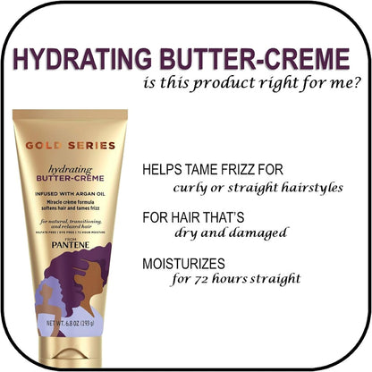 Pantene Gold Series Hydrating Butter-Crème 193g image 3