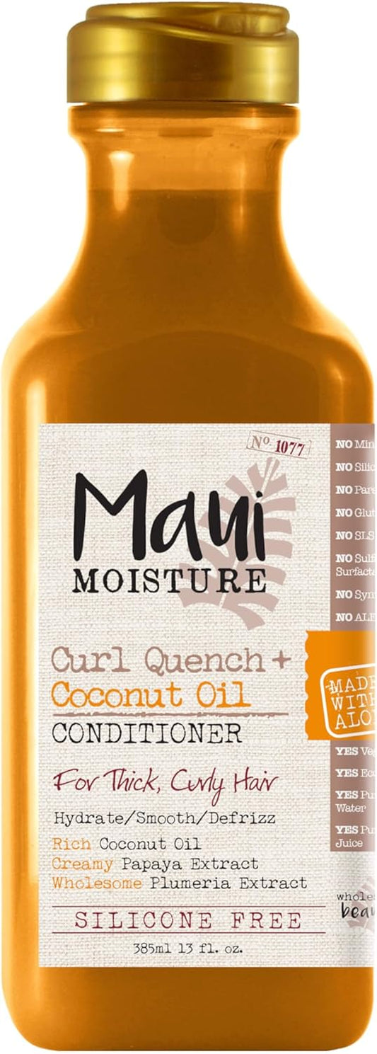 Maui Moisture Curl Quench + Hydrating Coconut Oil Conditioner 385mL