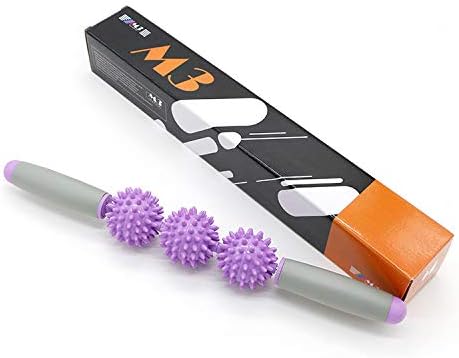 Dobetters Fascia and Cellulite Blaster Remover Muscle Roller (3 Balls, Purple)