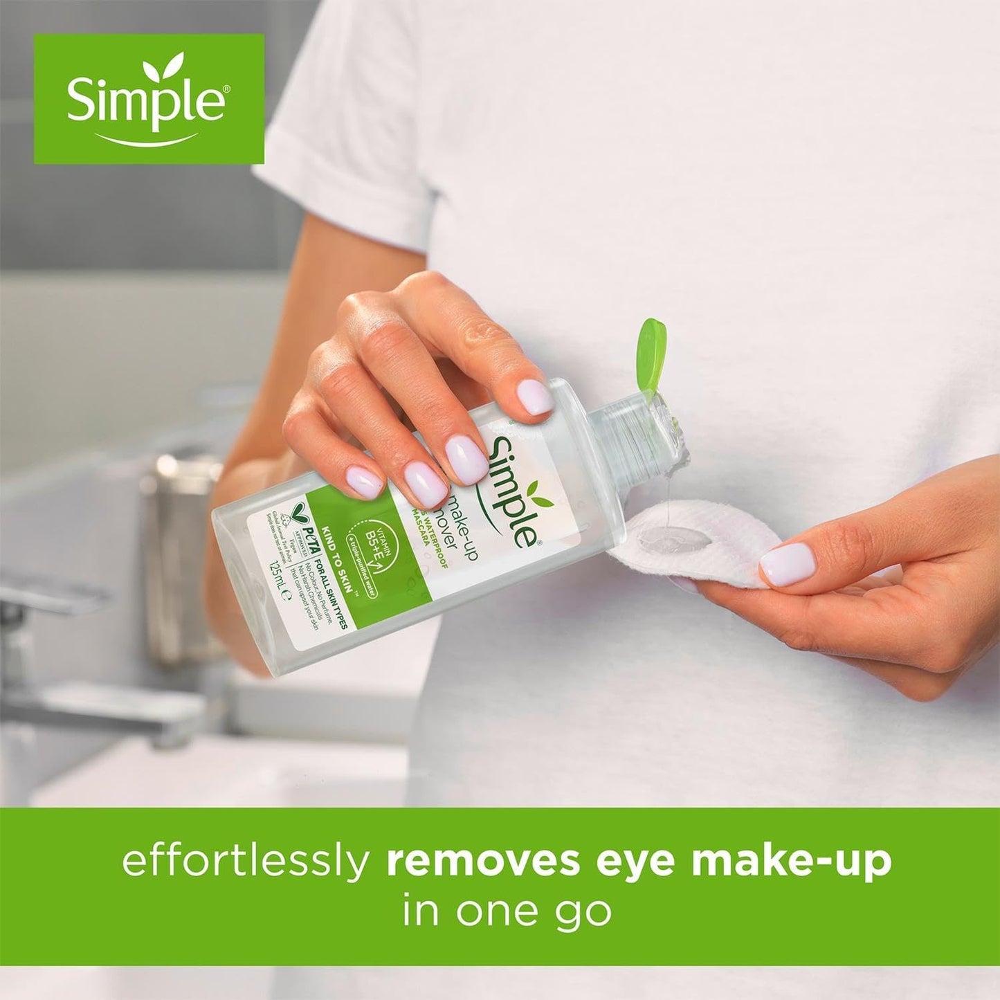 Simple Kind to Skin Eye Make-Up Remover 125ml image 5
