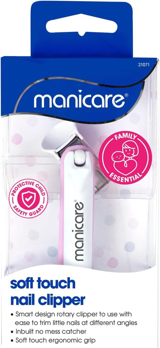 Manicare Soft Touch Nail Clipper Blue image 2