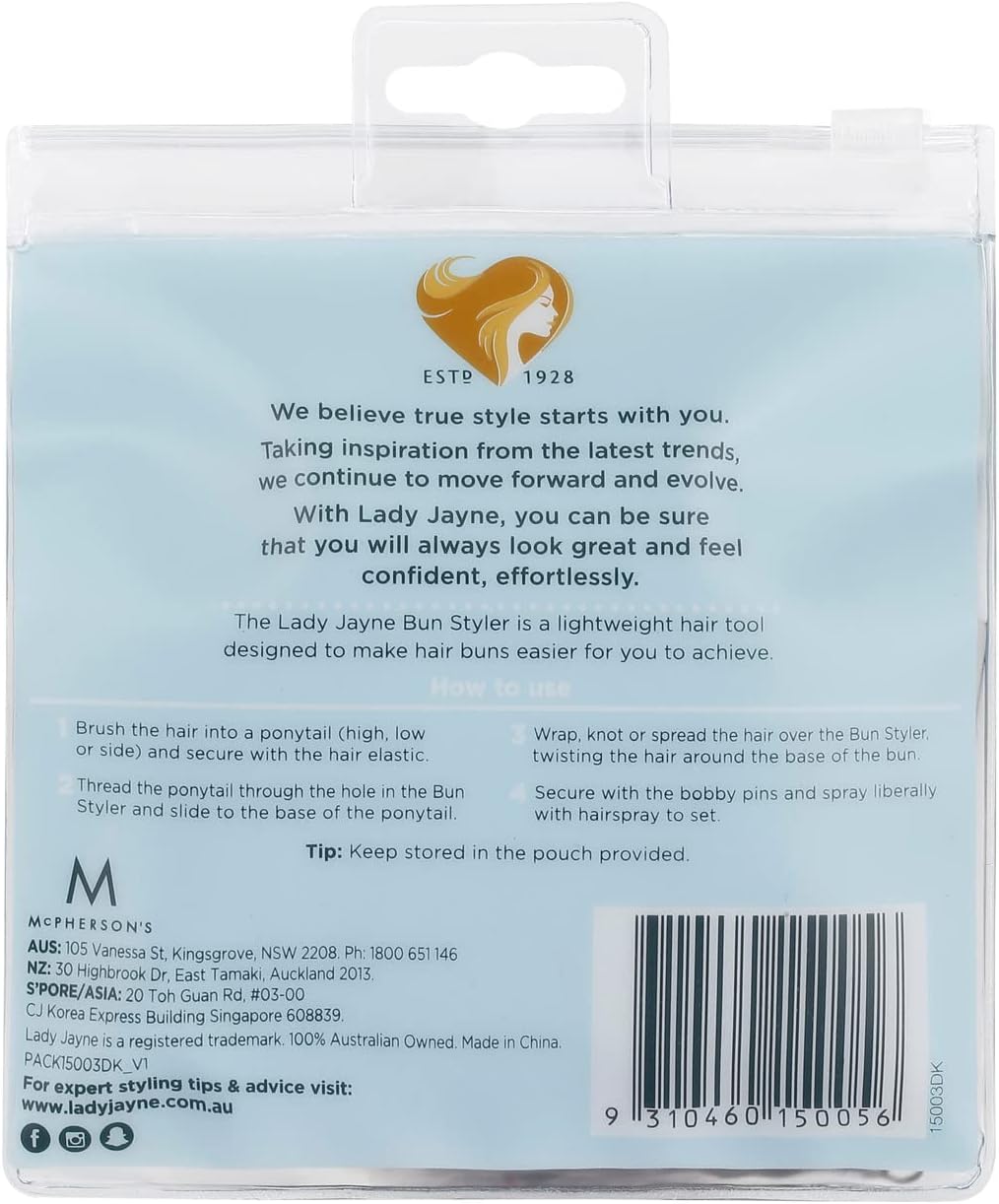 Lady Jayne Dark Bun Styler Kit - Medium/Large image 3