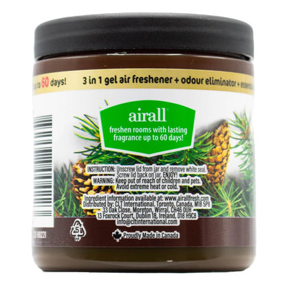 AIRALL 226g Solid Air Freshener – Evergreen Scent image 3