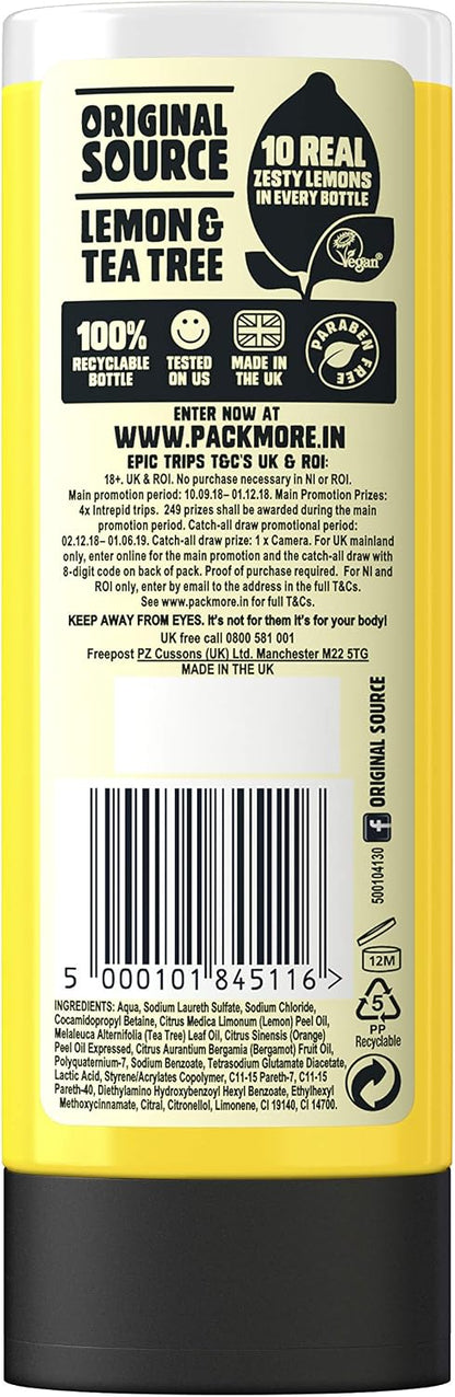 Original Source Lemon & Tea Tree Shower Gel 250ml image 8