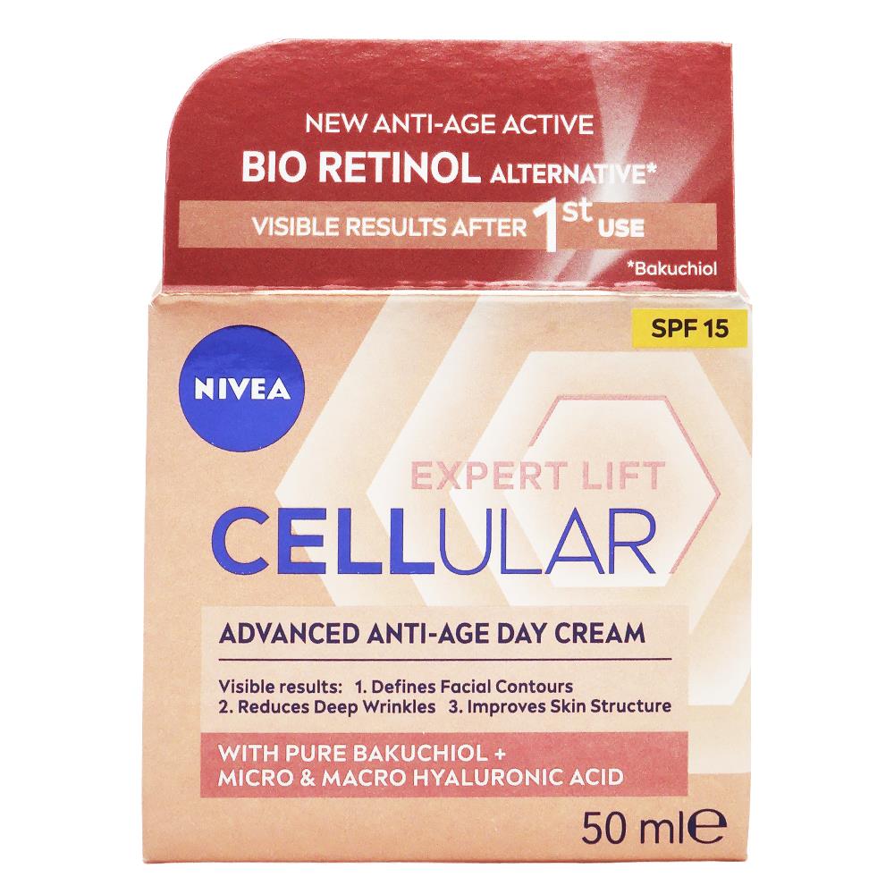 NIVEA Cellular Lift Expert Advanced Anti-Age Day Cream SPF 15 50ml image 6