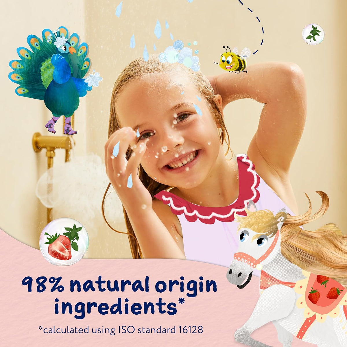 Childs Farm Tangle Taming Conditioner Strawberry & Mint 250mL image 5
