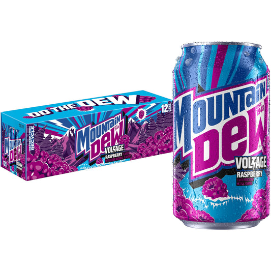 Mountain Dew Soda 12 Pack