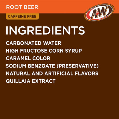 A&W Root Beer 355ml Can, 12-Pack image 4