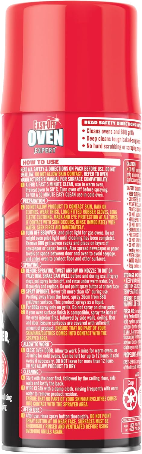 Easy-Off Heavy Duty Oven & BBQ Cleaner 325g image 9