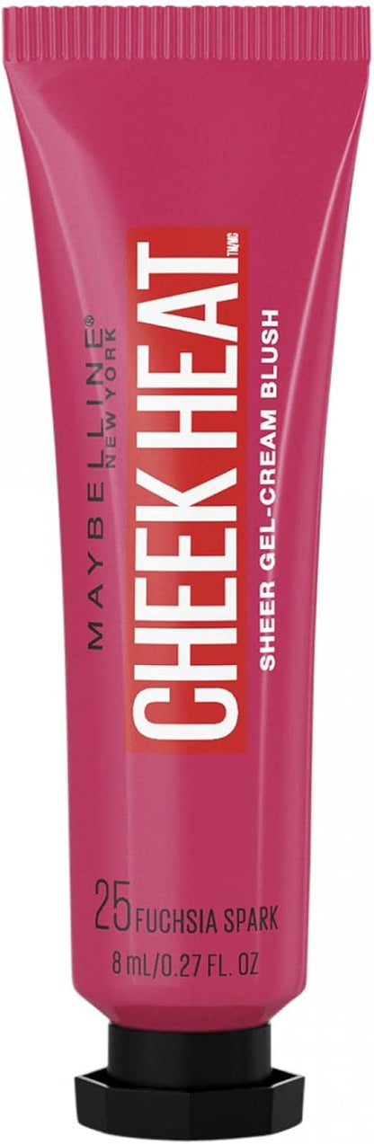 Maybelline Cheek Heat Gel-Cream Blush - Fuchsia Spark 8mL image 2