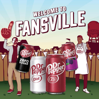 Dr Pepper Signature Blend Soda, 12 x 355ml image 2