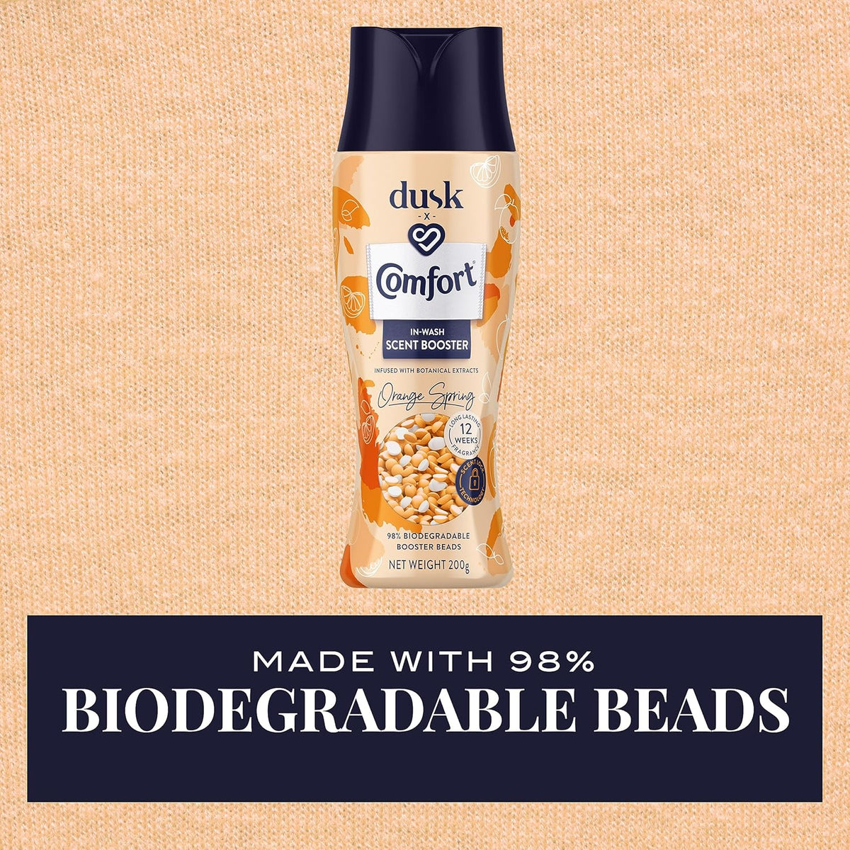 Comfort In-Wash Scent Booster Orange Spring 200g image 5