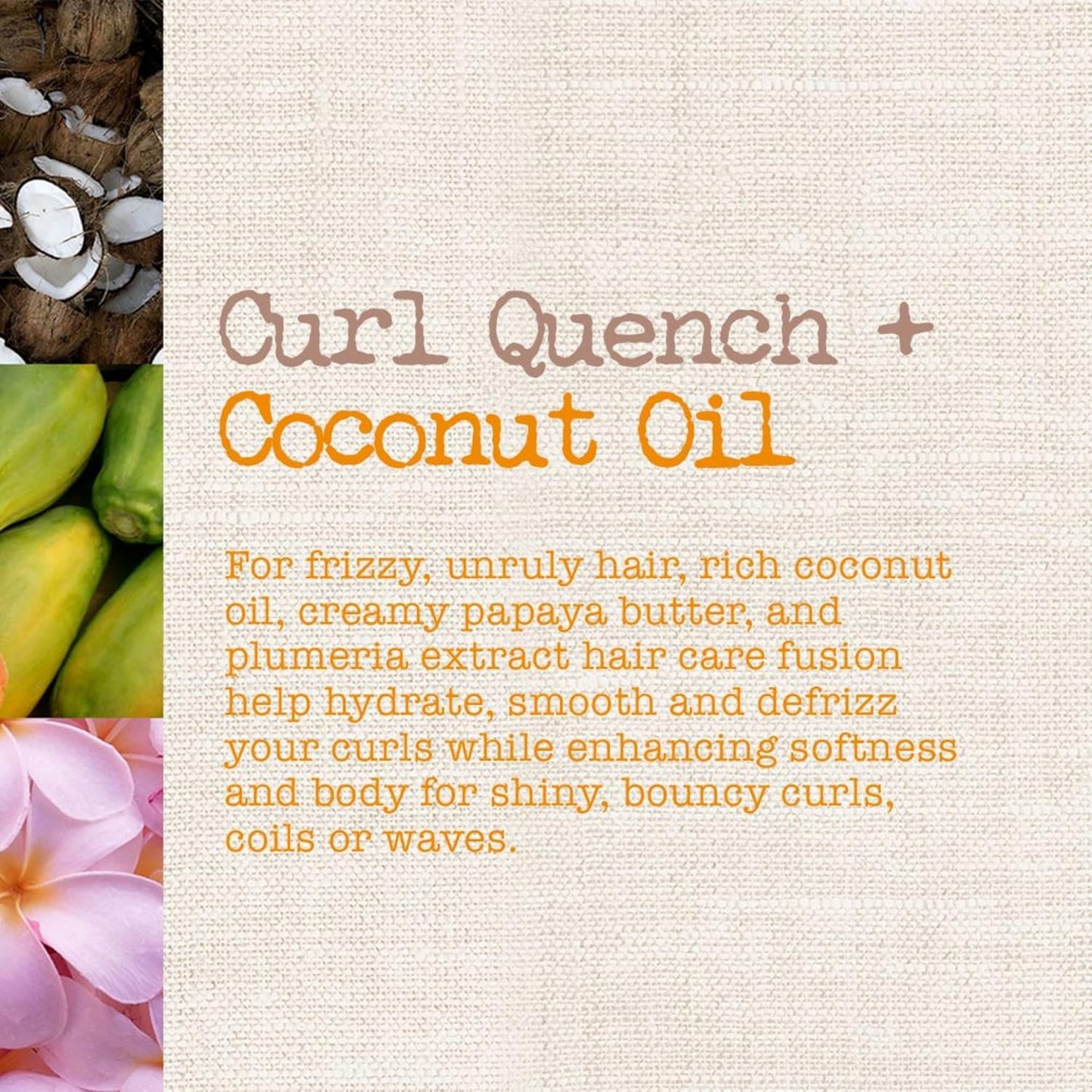 Maui Moisture Curl Quench + Hydrating Coconut Oil Conditioner 385mL image 3