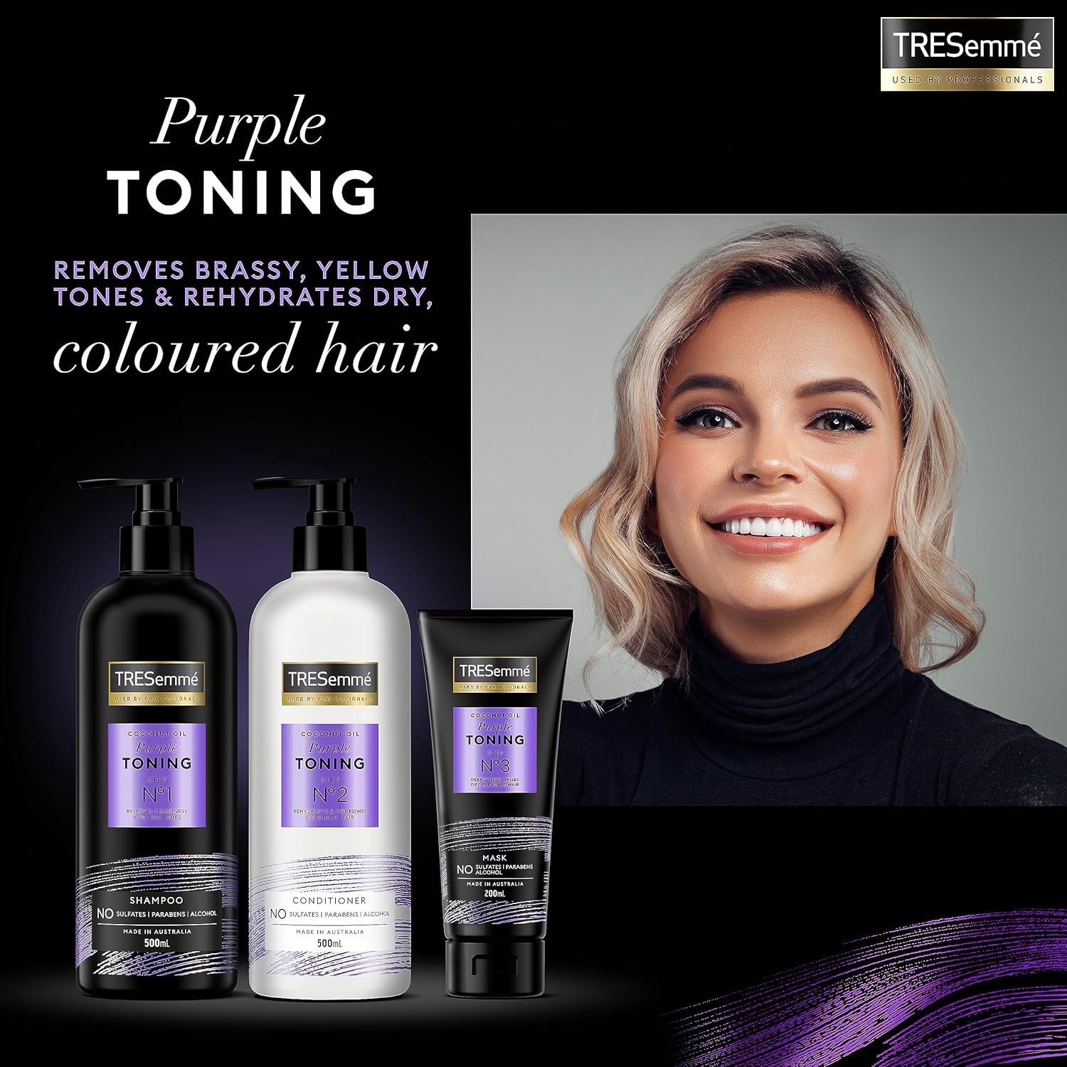 TRESemmé Purple Toning Hair Mask 200mL image 7
