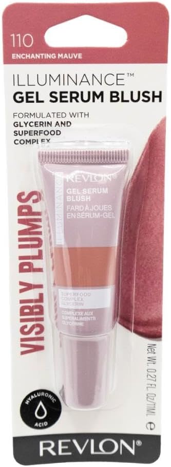 Revlon Illuminance Gel Serum Blush 11mL - Enchanting Mauve 110