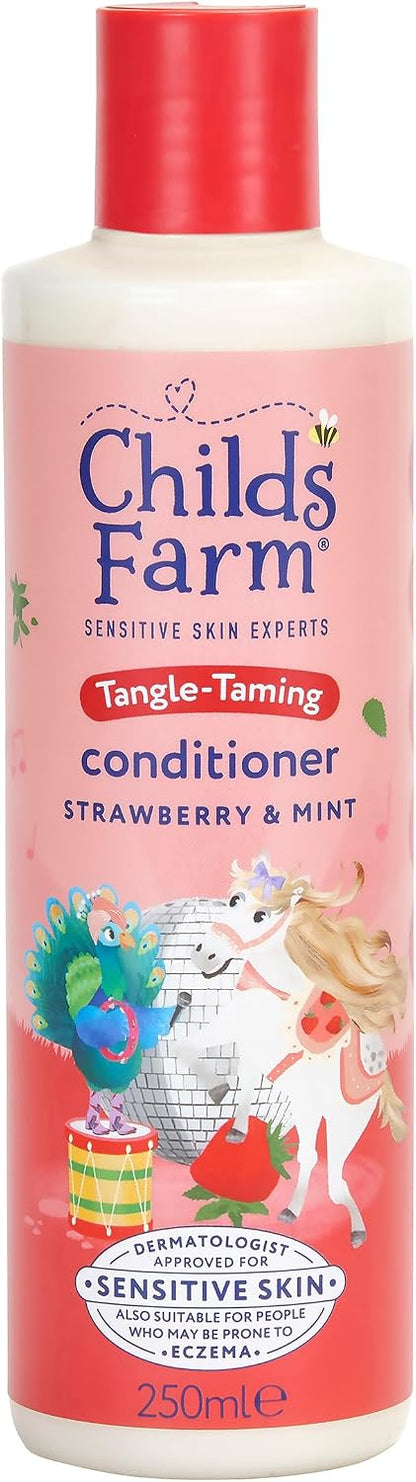 Childs Farm Tangle Taming Conditioner Strawberry & Mint 250mL image 9