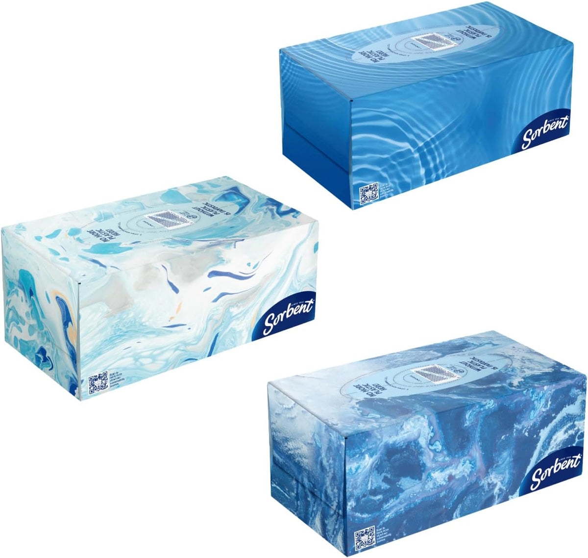 Sorbent Hypo-Allergenic Facial Tissues 200 Sheets x 12 Packs image 4