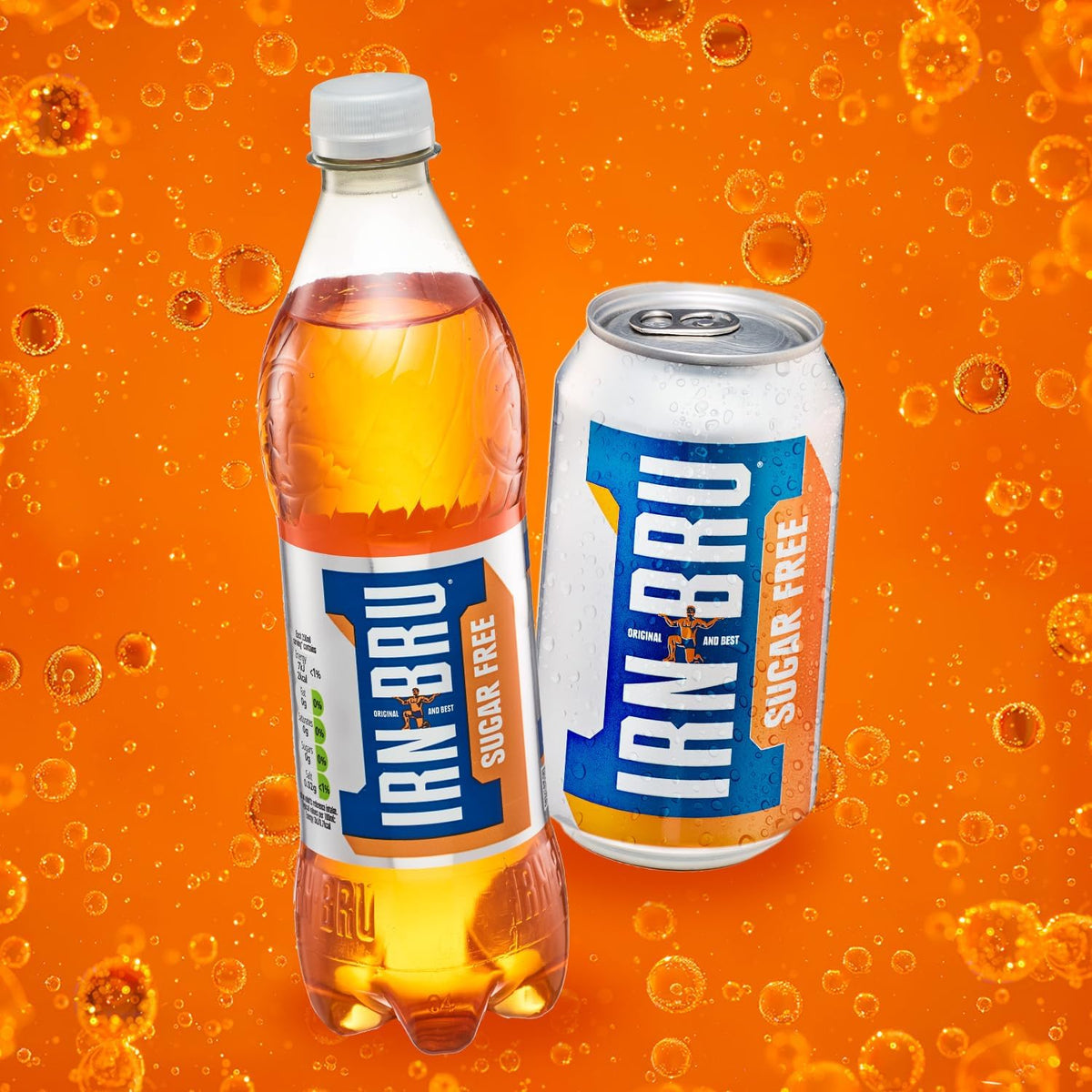 IRN-BRU Sugar-Free Diet 24-Pack 330ml Cans image 5