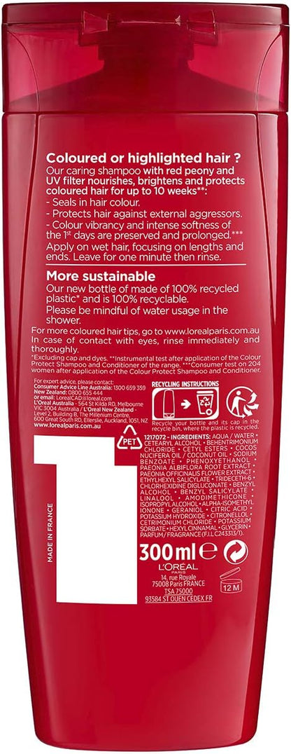 L'Oral Paris Elvive Colour Protect Shampoo 300ml image 2