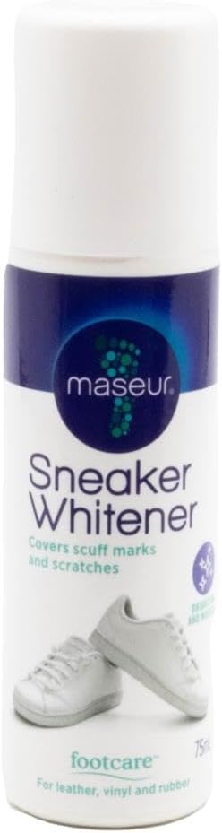 Maseur Sneaker Whitener 75mL for Leather, Vinyl & Rubber Shoes