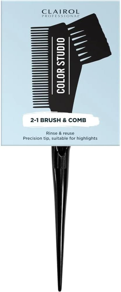 Clairol Professional Colour Studio 2-in-1 Brush & Comb for At-Home Hair Colouring