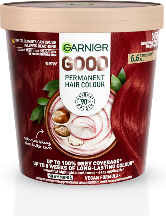 Garnier GOOD Permanent Hair Colour 6.6 Pomegranate Red