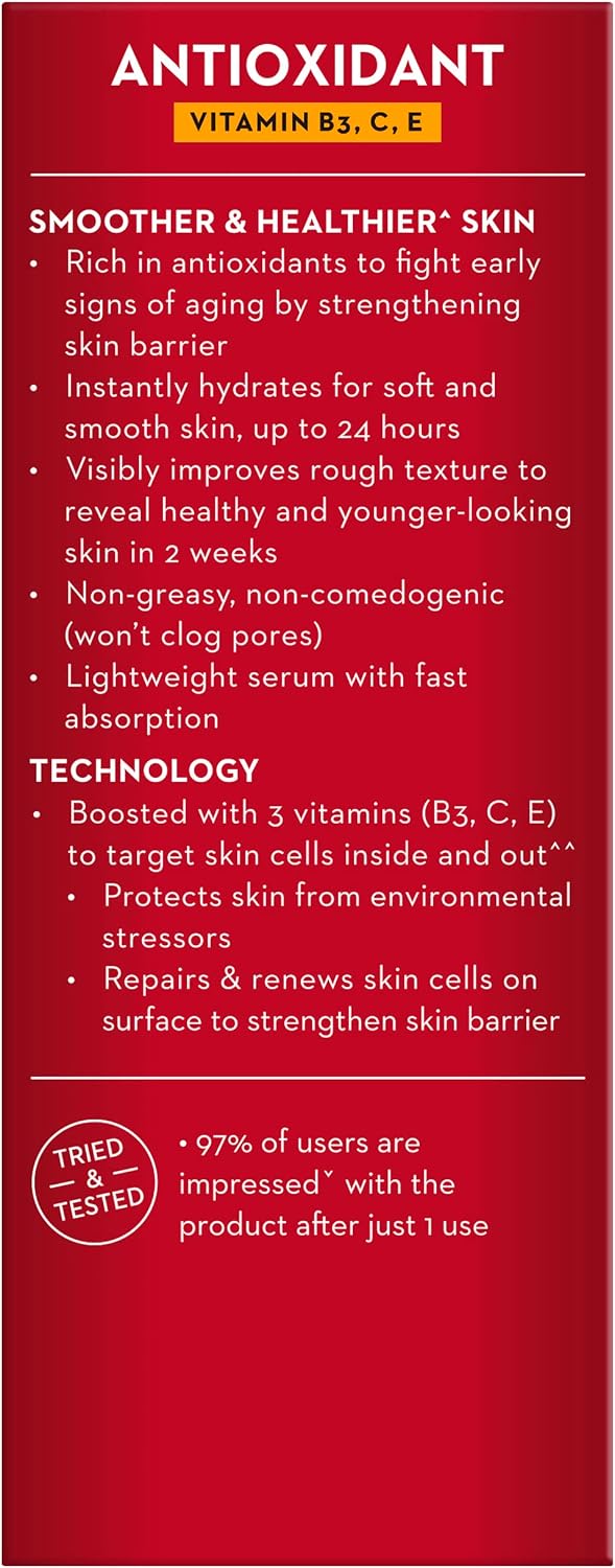 Olay Antioxidant Vitamin B3, C, E Super Face Serum 30mL image 11