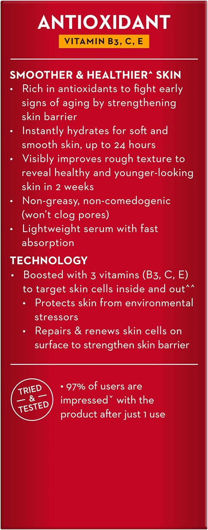 Olay Antioxidant Vitamin B3, C, E Super Face Serum 30mL image 11