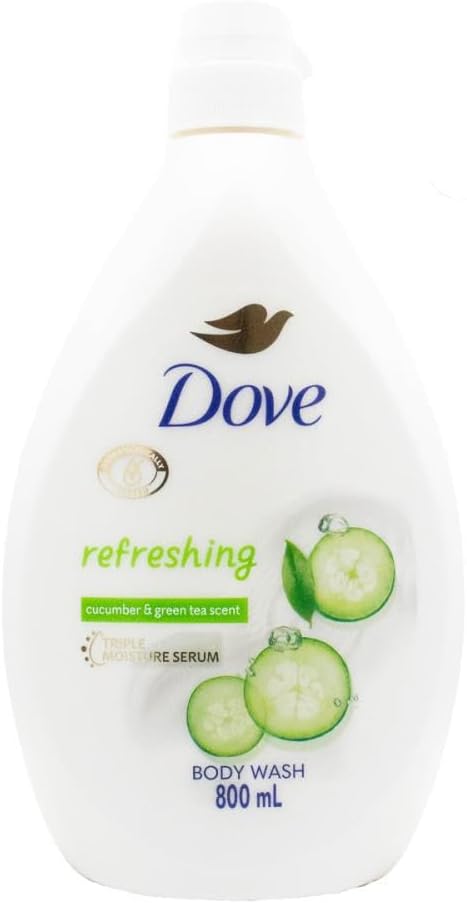 Dove Refreshing Body Wash with Cucumber & Green Tea Scent 800mL