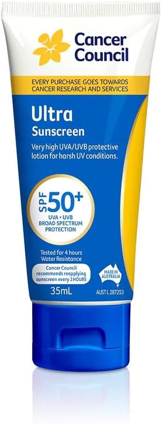 Cancer Council Ultra Sunscreen SPF50+ 35ml