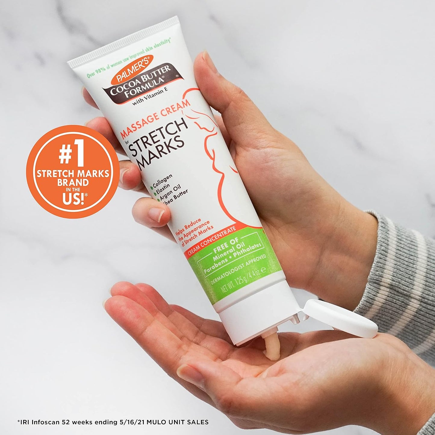 Palmer's Cocoa Butter Formula Massage Cream for Stretch Marks, 125g image 8