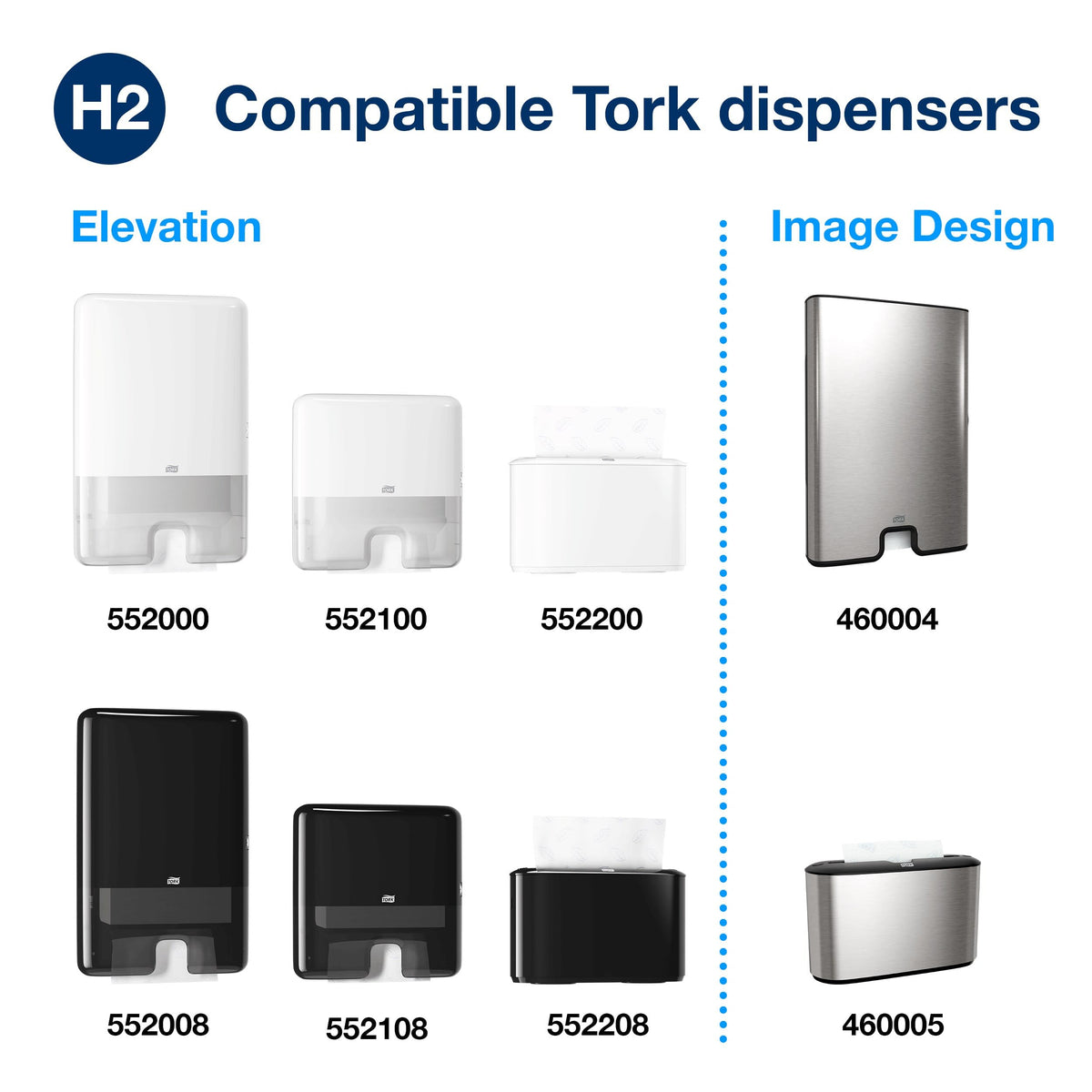 Tork Xpress Multifold Paper Hand Towel White H2, Advanced, 21 Packs x 185 Sheets, 148430 image 4