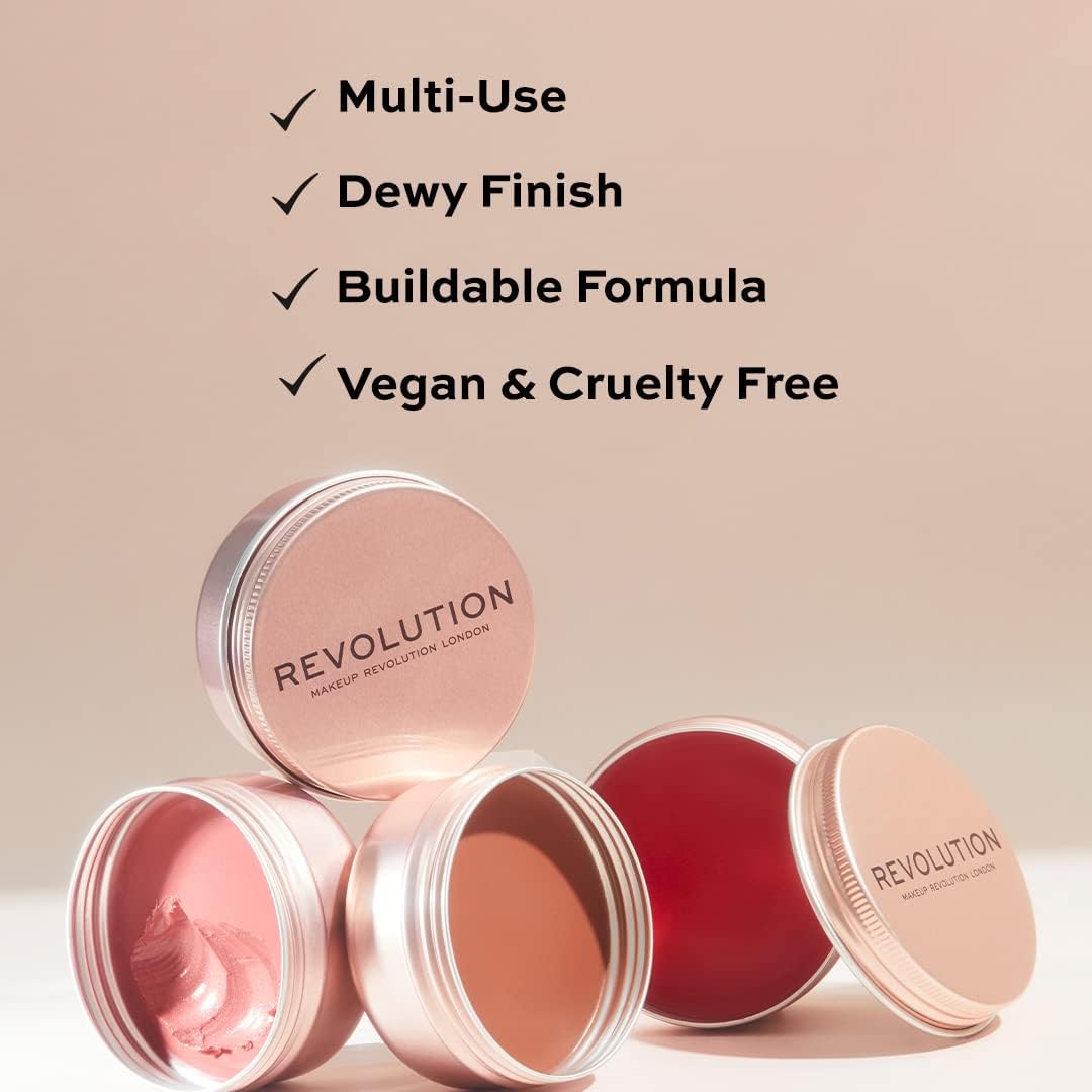 Revolution Balm Glow Multi-Use Cheek & Lip Balm Natural Nude 32g image 2