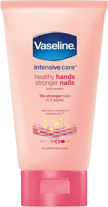 Vaseline Intensive Care Healthy Hand & Nail Conditioning Hand Cream 70ml (Pack of 3)