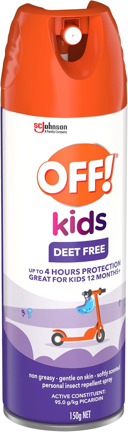 OFF! Kids DEET-Free Insect Repellent Spray 150g image 2