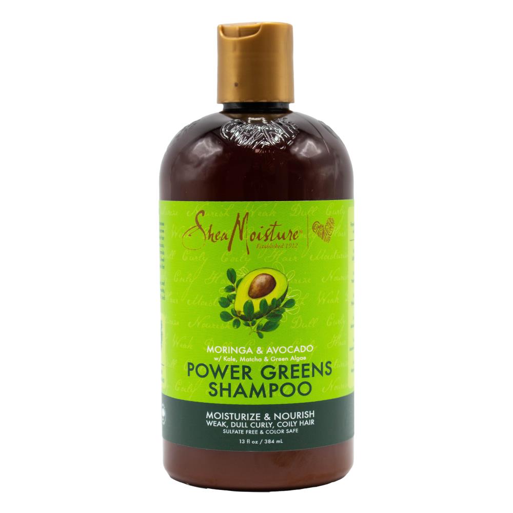 Shea Moisture Moringa & Avocado Power Greens Shampoo 384ml image 7
