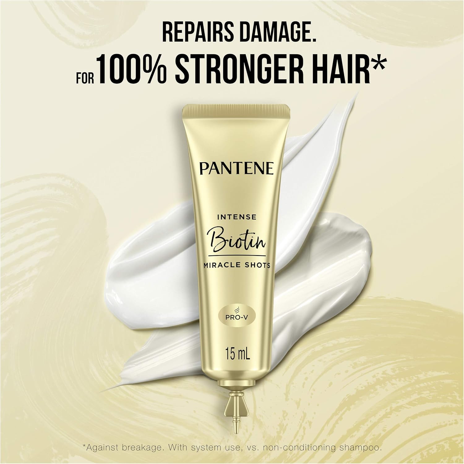 Pantene Intense Miracle Hair Treatment Hydrating Shots with Biotin for Dry Hair Repair (3 x 15ml) image 6