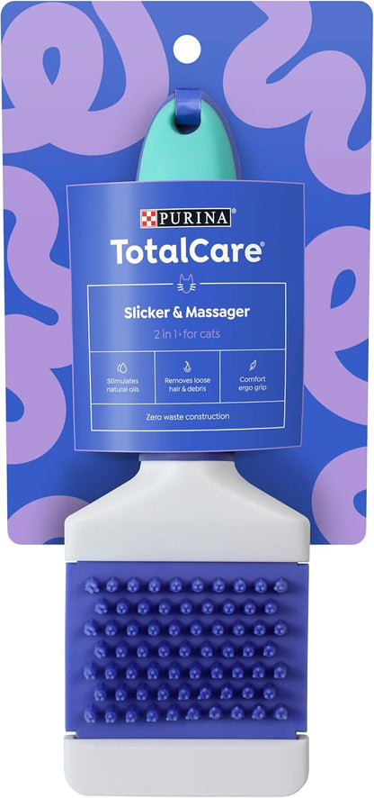 Purina Total Care Cats Slicker & Massager