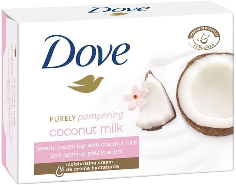Dove Beauty Cream Bar with Coconut Milk & Jasmine Petals, 90g image 2