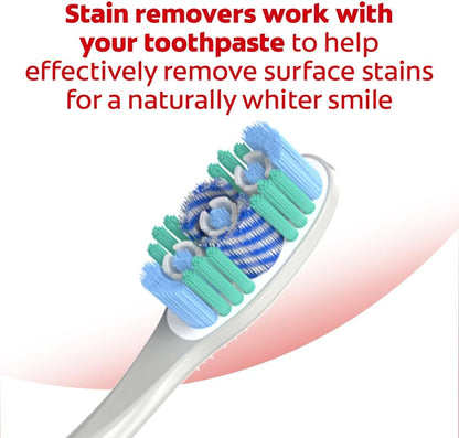 Colgate 360° Advanced Optic White Manual Toothbrush (Pack of 2) image 3